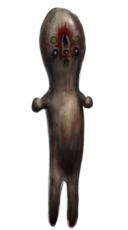 My second redesign of SCP-173, made to be less humanoid and more