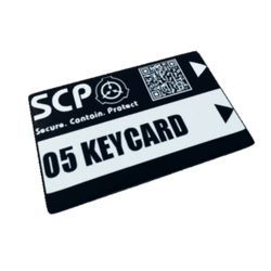 SCP Foundation Card Key Card Sticker Mug Notebook -  Sweden