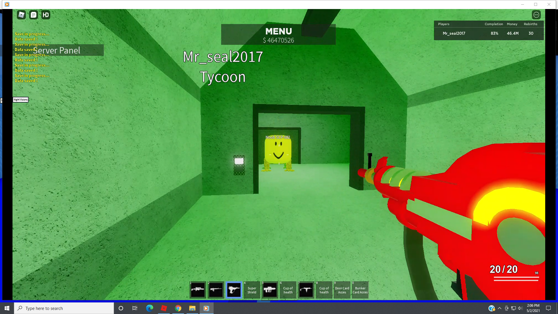 Survive SCP - 682 and set off the Nuke! - Roblox