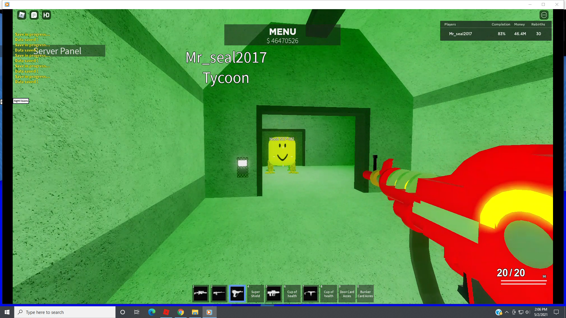 How to get the ##l#####l##l# BADGE In Roblox SCP Tycoon 