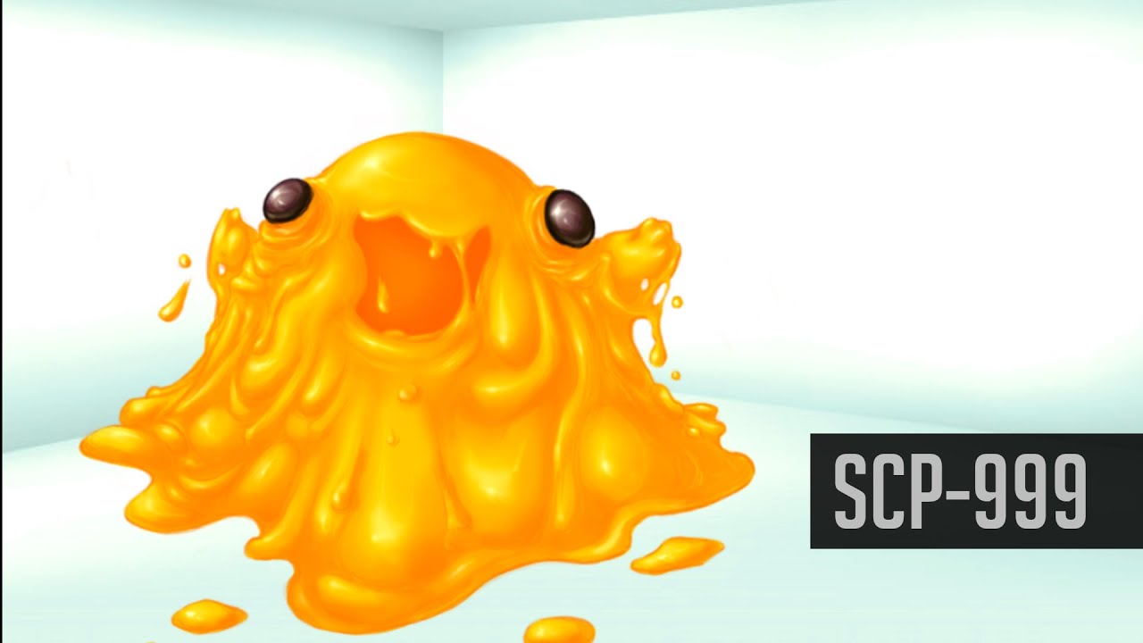 SCP-999, the cutest blob of candy-eating, personnel-hugging orange mass in  the whole Foundation! : r/SCP