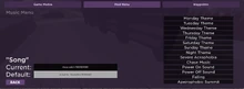 Music Menu 2