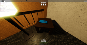 Picture of where the chocolate is found in the house