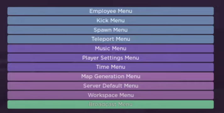 Mod Menu V2 3 Scp 3008 Roblox Wiki Fandom - roblox how to build a menu with teleporter