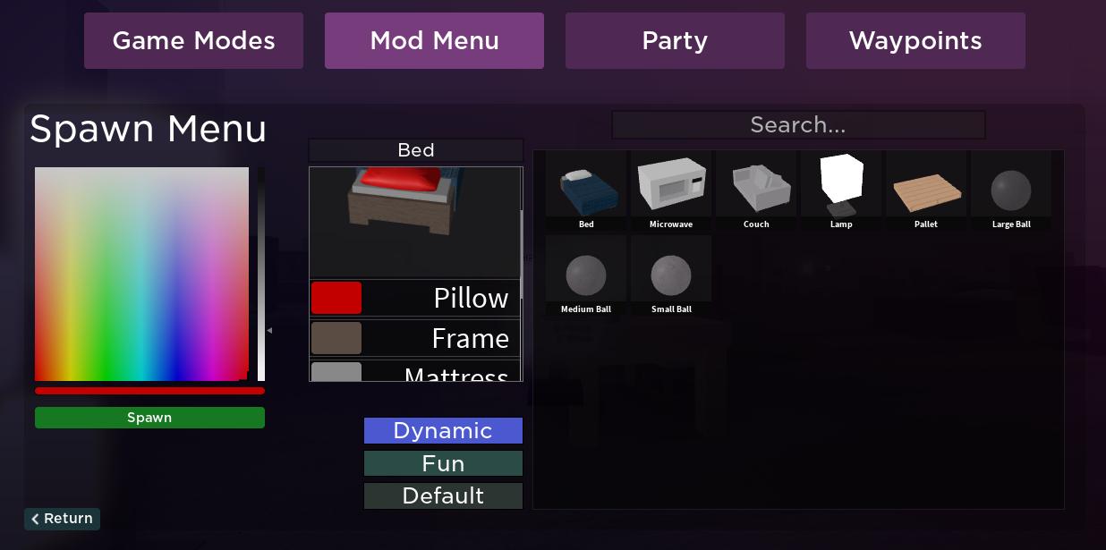 Mod Menu - Roblox