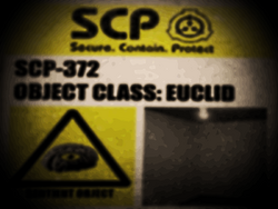 SCP-372 - Official SCP - Containment Breach Wiki