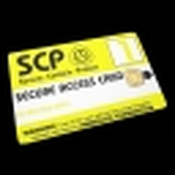 SCP Foundation Card Key Card Sticker Mug Notebook -  Israel