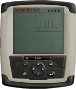 将S-Nav放入SCP-914进行“1:1”转换后的导航仪。注意红色提示。