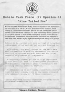 该文档仅用于介绍九尾狐，但最后被合并到“机动特遣队文档”中。