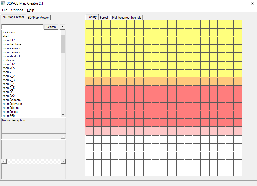 SCP Containment Breach Map Creator! 