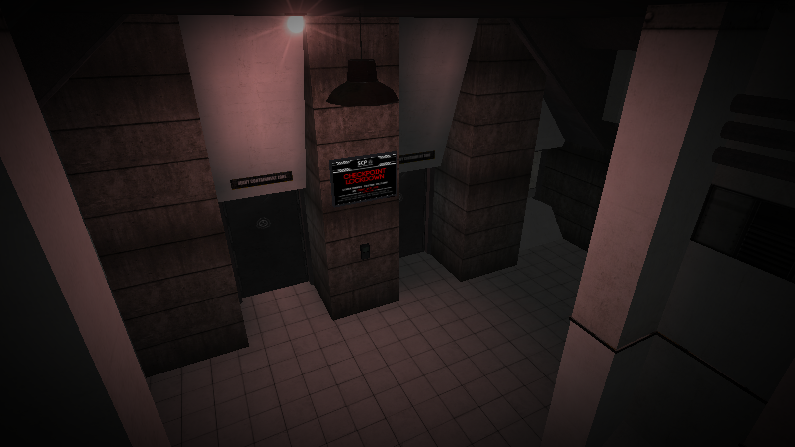 Rooms Official Scp Containment Breach Wiki - roblox scp shelter door code