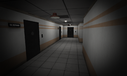 What is the code for the door in SCP?