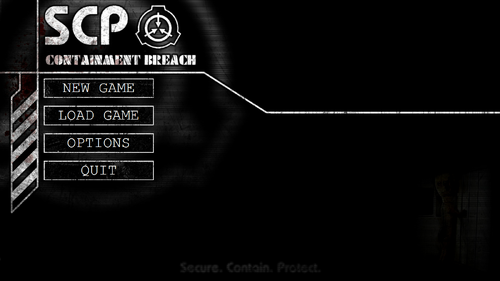 Main Menu Official Scp Containment Breach Wiki - roblox scp rbreach facility personal escape containment
