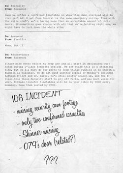 Documents - Official SCP - Containment Breach Wiki