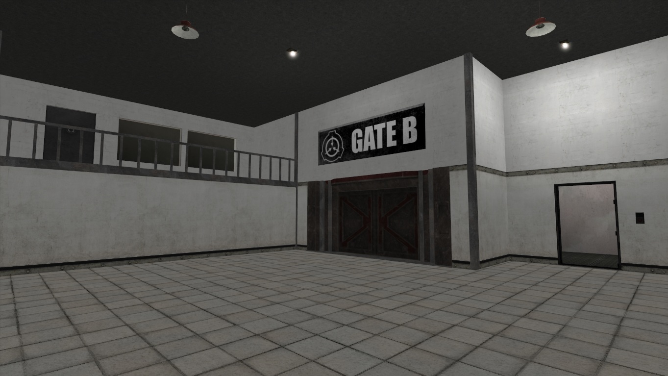 Gate B Official Scp Containment Breach Wiki - roblox scp foundation facility gate b