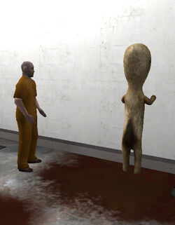 Fun Fact: The sculpture behind the iconic SCP-173 photo is called