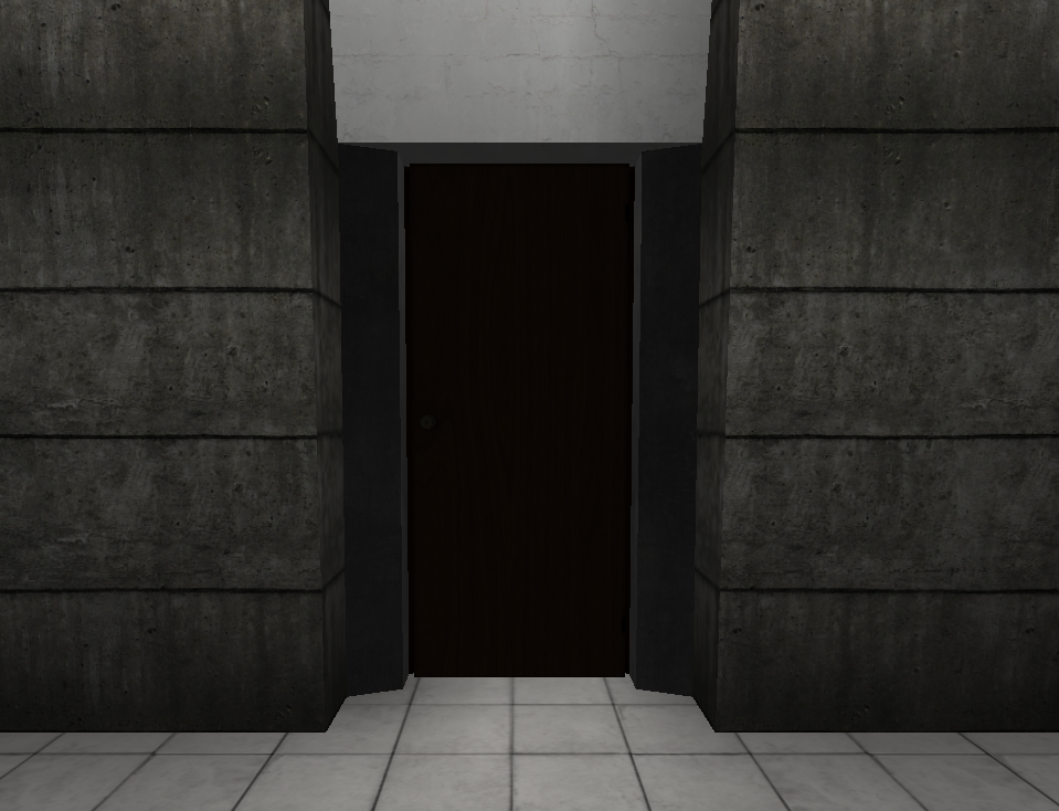 What is the code for the door in SCP?