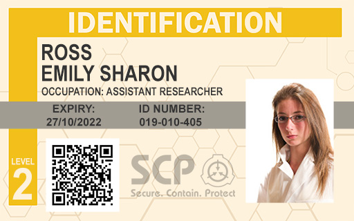 SCP Foundation Secure Access ID Cards Containment Breach 