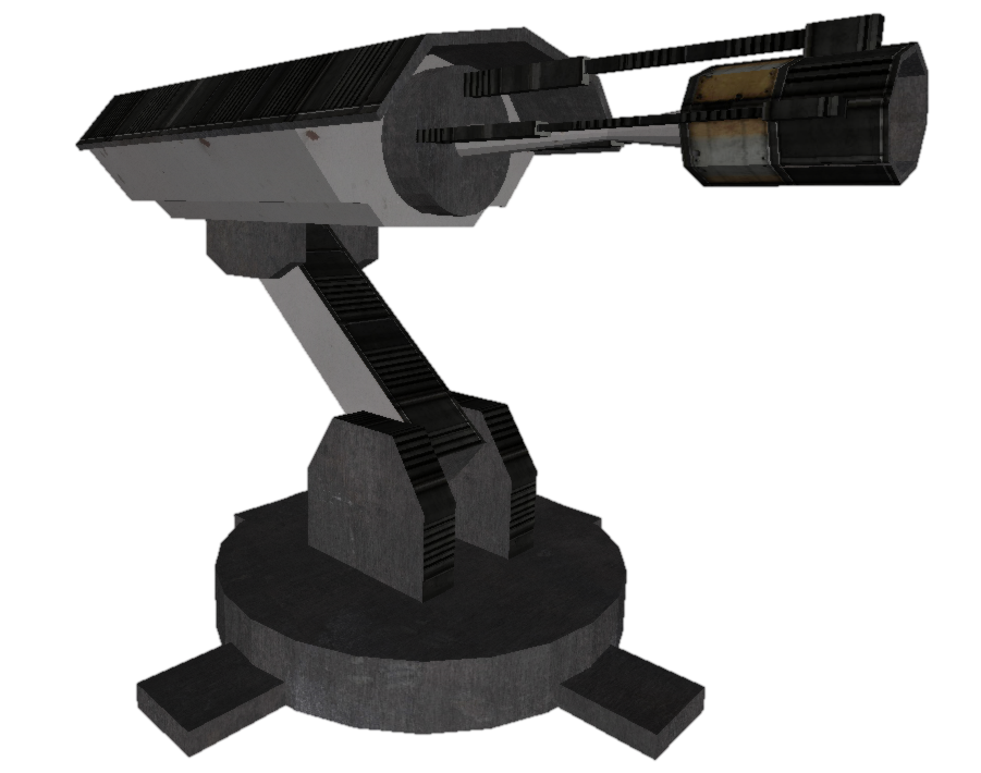 Micro H.I.D gun in SCP: CB Multiplayer 