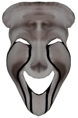 Pixilart - Scp 035 Theater Mask by Axes