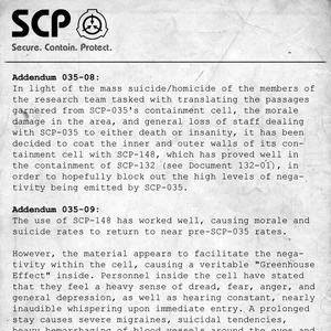 Scp 035 Scp Containment Breach Viki Fandom