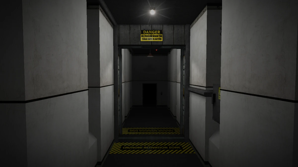 Тесла ворота scp