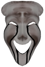 SCP 035 Mask, Happy & Sad by NovaDorium