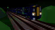 A Class 379 in its old livery.