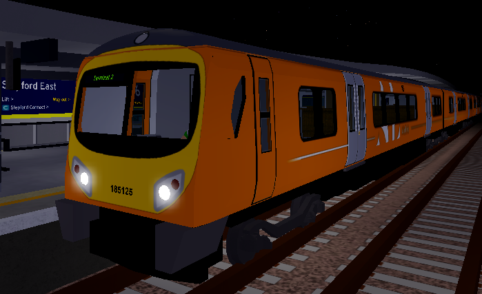 Class 185 Stepford County Railway Wiki Fandom - roblox train vs car