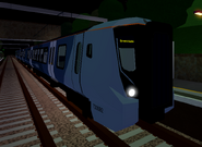 A Class 730/0 at Whitney Green, bound for Greenslade.