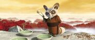 Master Shifu as the emperor.