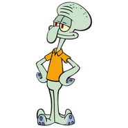 Squidward Tentacles as Grumpy