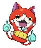 Jibanyan artwork for Yo-kai Watch 2