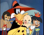 Negaduck, Melvin, Fredo and Pinkeye