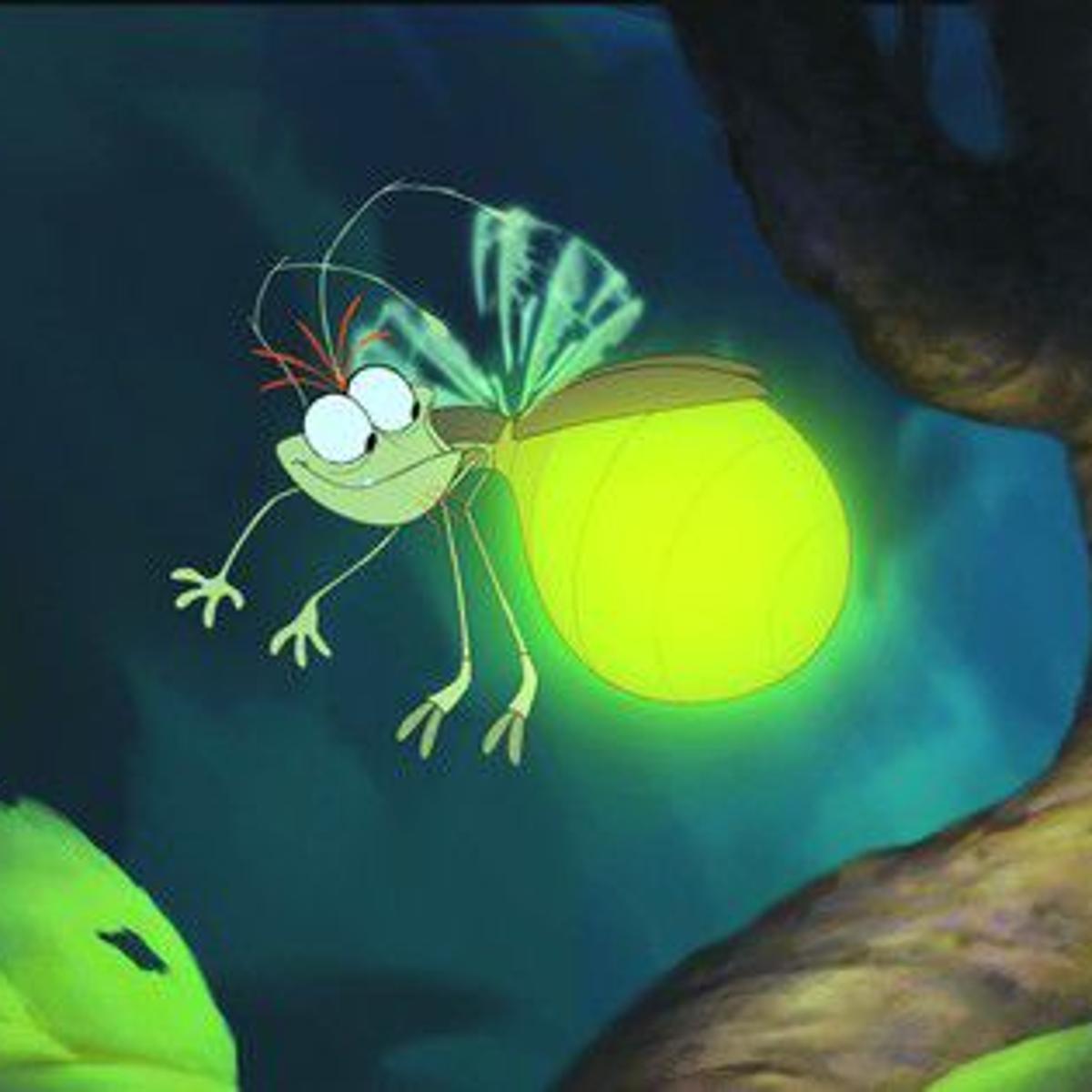 Принцесса и лягушка мультфильм Светлячок