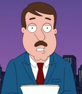 Tom Tucker as News Reporter