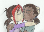 Mina and Scott Dingleman Kiss by ChannelFiveRockz