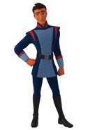 Gabe as Captain of the Guards
