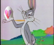 Bugs Bunny Gives Valentine's Eggs to Lola Bunny by ChannelFiveRockz