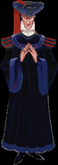 Judge Claude Frollo as Mr. Chairman