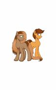 Simba and Nala MLP style