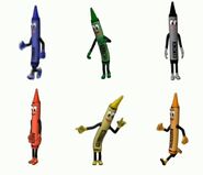 CGI Crayons as Merry Men