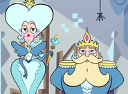 Queen and king butterfly