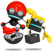 Orbot & Cubot as Fly Brothers