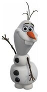 Olaf as Bill The Lizard