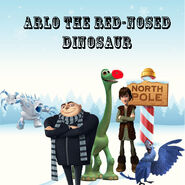 Arlo the red nosed dinosaur by animationfan2014-daqt2sv