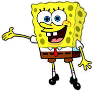 SpongeBob SquarePants as Mr. Ray