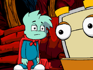 Pajama Sam Thinking King's Name was Mud