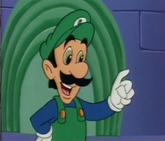 Luigi as Daffy Duck