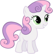 Sweetie Belle as Extra (Katie)